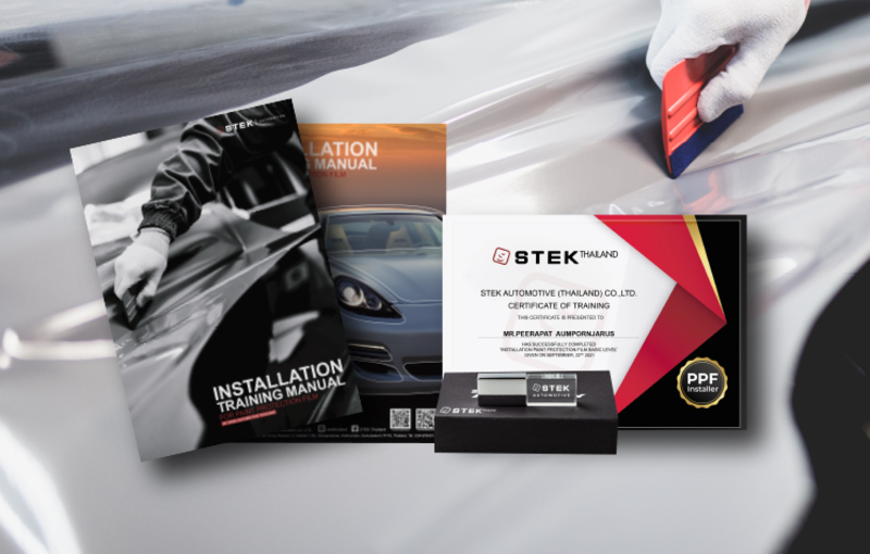 Dán phim PPF STEK cho xe ô tô