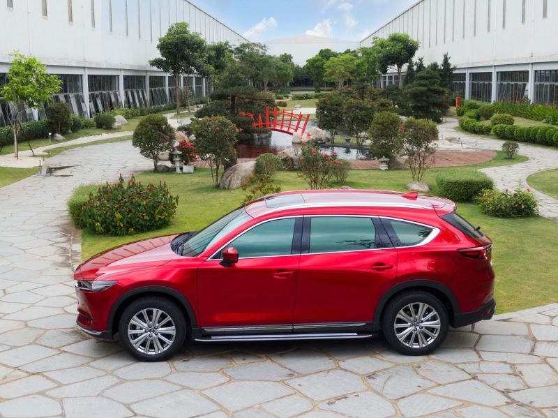 Dán PPF ô tô cho xe Mazda CX8 sử dụng màng bảo vệ dày dặn chống trầy xước