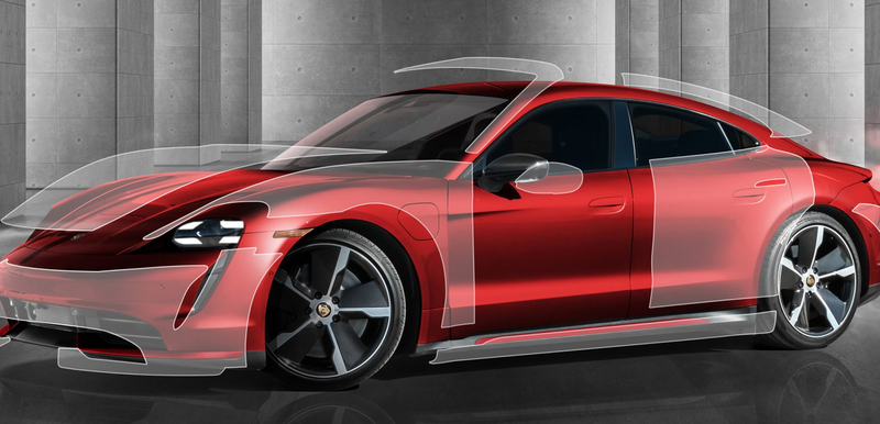 Dán PPF Suntek giúp bảo vệ toàn diện lớp sơn xe