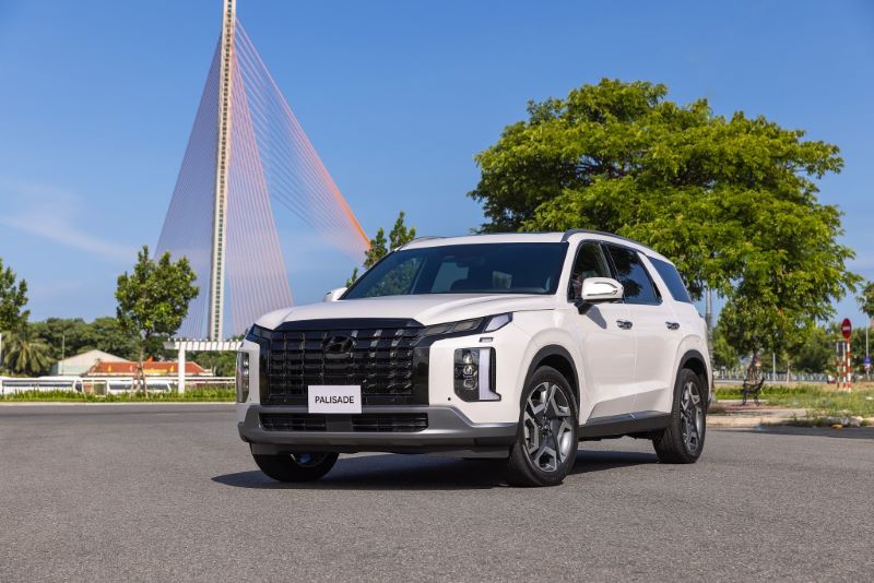 Dán PPF cho xe Hyundai Palisade sử dụng màng bảo vệ dày dặn chống trầy xước