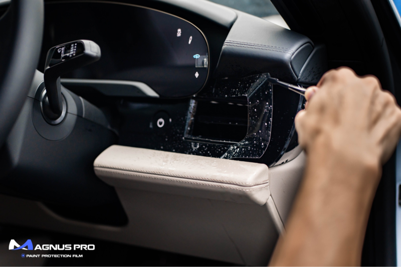 Các vị trí dán PPF Magnus Pro nội thất ô tô