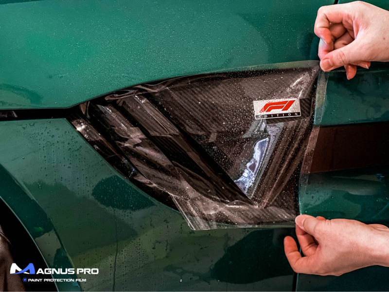 Hình ảnh dán PPF cho xe hơi