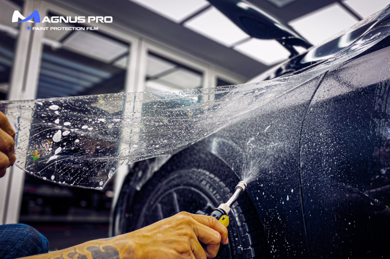 Kỹ thuật thi công dán PPF Magnus Pro chính hãng cho xe ô tô