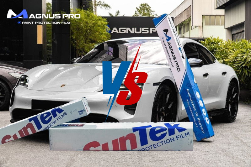 So sánh PPF Magnus Pro và PPF Suntek chi tiết nhất