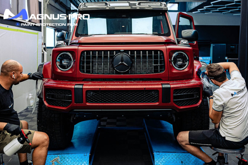 Khả năng siêu kháng nước của phim bảo vệ sơn Magnus Pro