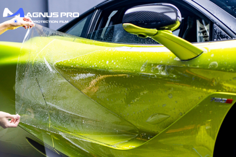 Thi công dán PPF Magnus Pro toàn diện cho xe ô tô