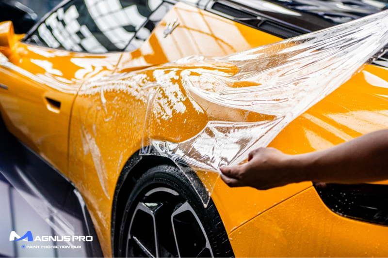 Hình ảnh dán PPF cho ô tô