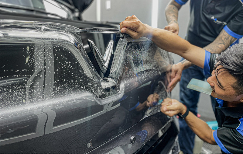 Thi công dán PPF Magnus Pro cho ô tô