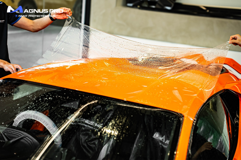 Thi công dán PPF Magnus Pro cho ngoại thất ô tô