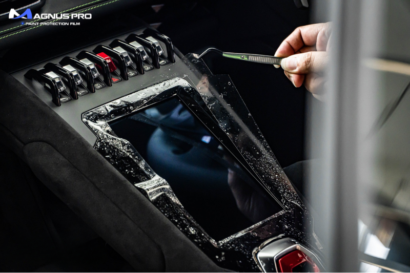 Một số vị trí nội thất ô tô cần dán PPF Magnus Pro