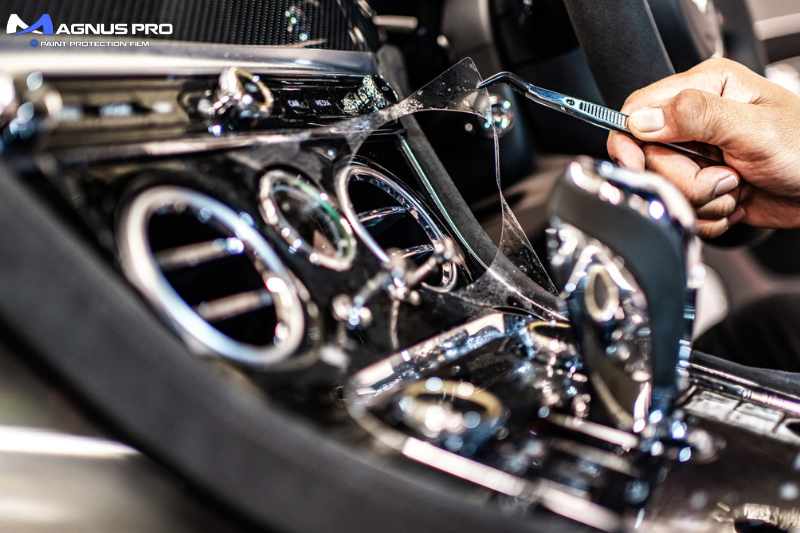 Dán PPF ô tô tại Bến Cát vị trí nội thất