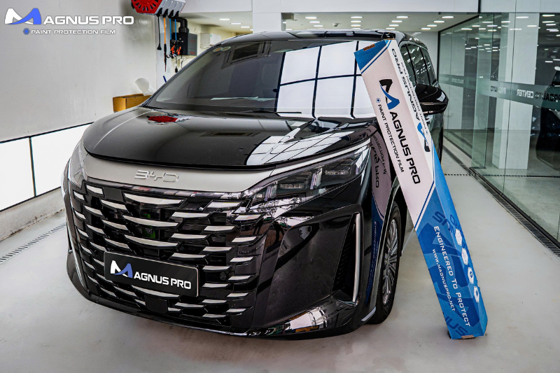 BYD M9 dán PPF ô tô tại Long Khánh