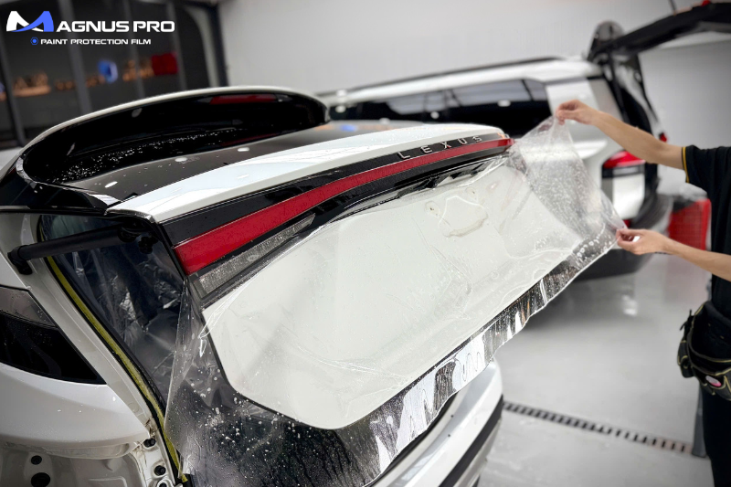 Dán PPF ô tô tại Long Khánh vị trí sau xe